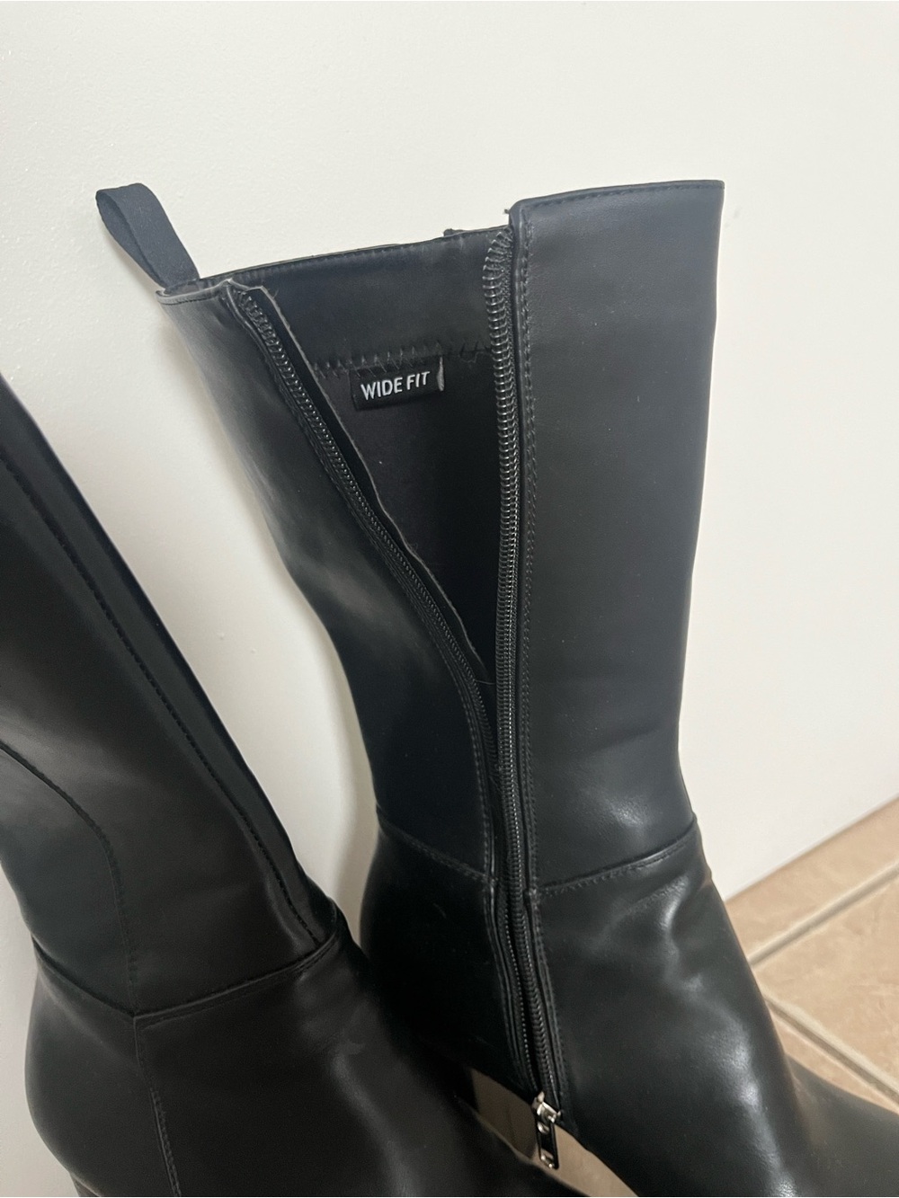 Black Platform Boots - Picture 2 of 2